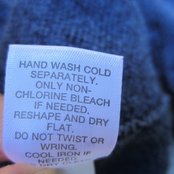 J Jill Pure Jill Cardigan Women's S  Long Blue Knit Patchwork Snap Front Pockets - Picture 9 of 16